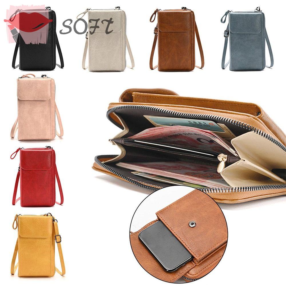 SOFTNESS Ví Cầm Tay Nữ Đựng Điện Thoại