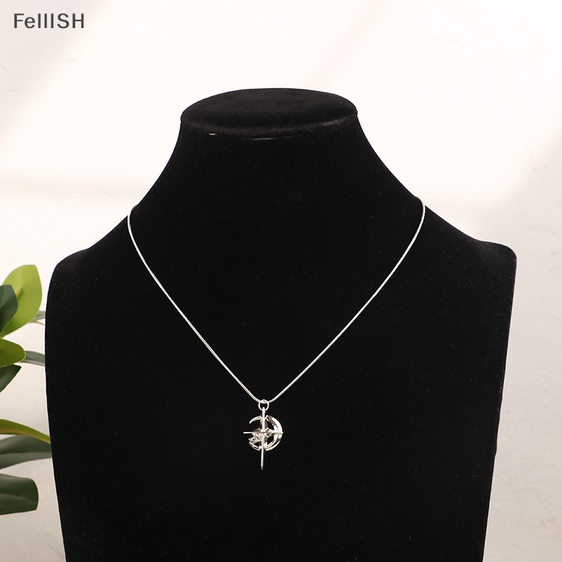 [Felli] Vòng cổ Mặt Hình Trăng Sao Thời Trang Hàn Quốc Cho Nữ 439br