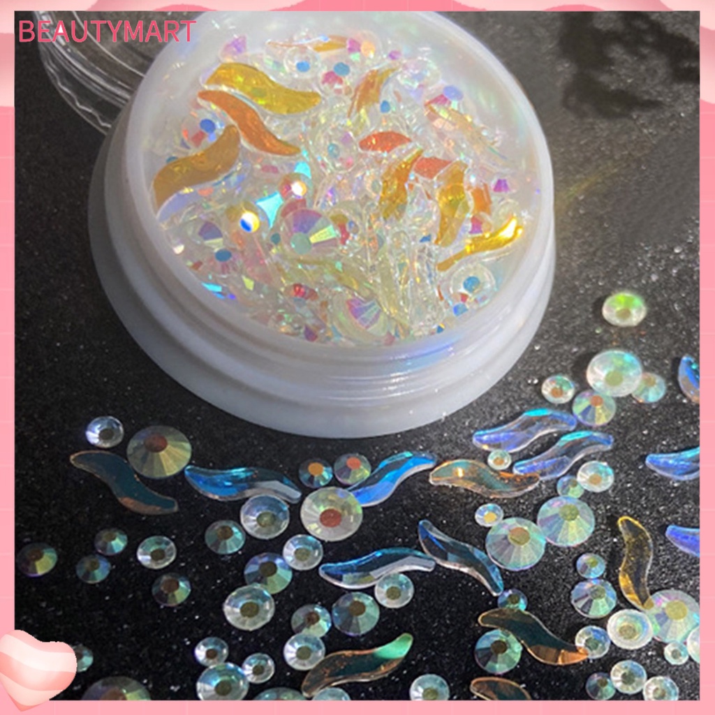 Đá Đính Trang Trí Móng Tay Nghệ Thuật DIY Độc Đáo