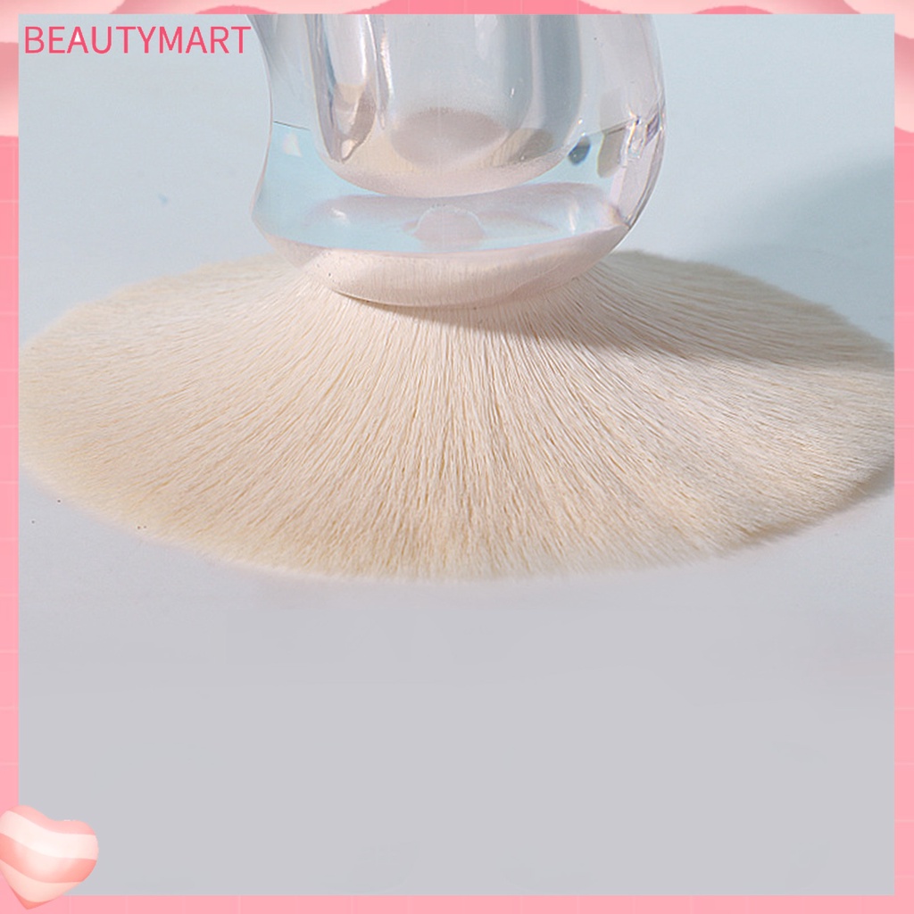 Cọ Trang Điểm Lông Mềm Thiết Kế Quả Táo Nhỏ Gọn Dễ Bắt Sáng