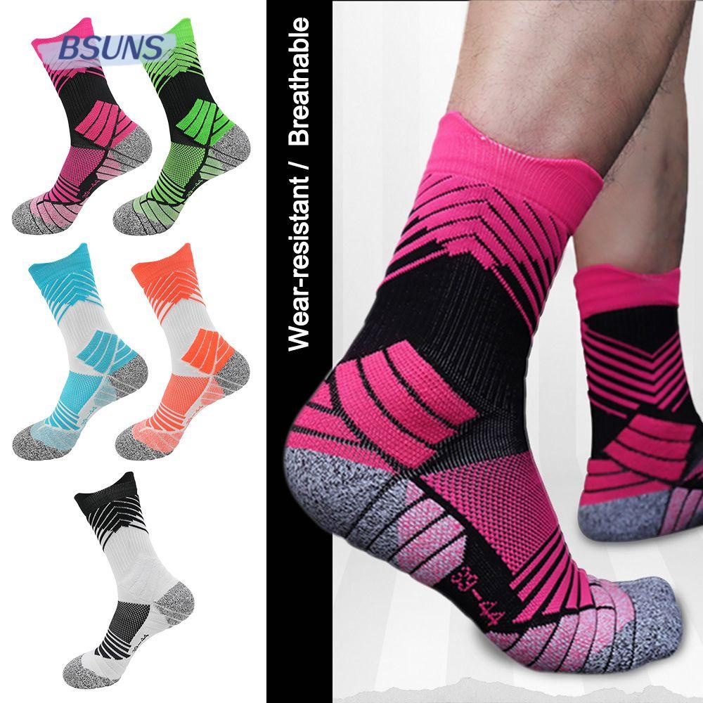 BSUNS Vớ Thể Thao Dày Dặn Thoáng Khí Cao Cấp Cho Nam Nữ