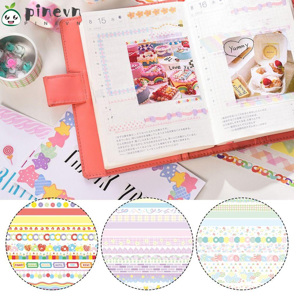 PINEVN Set 20 Cuộn Băng Dính Washi 5 Phong Cách Cổ Điển