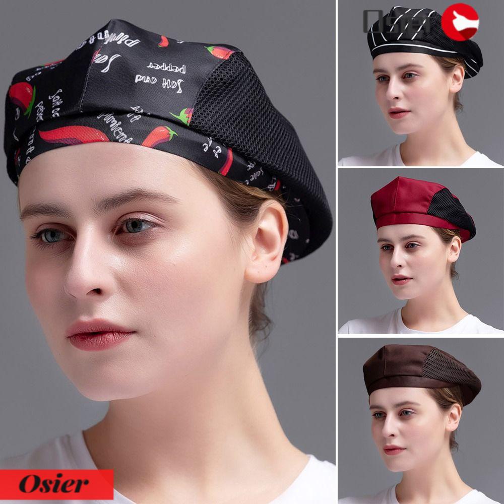 OSIER1 Mũ Đầu Bếp Thiết Kế Thoáng Khí Tiện Dụng