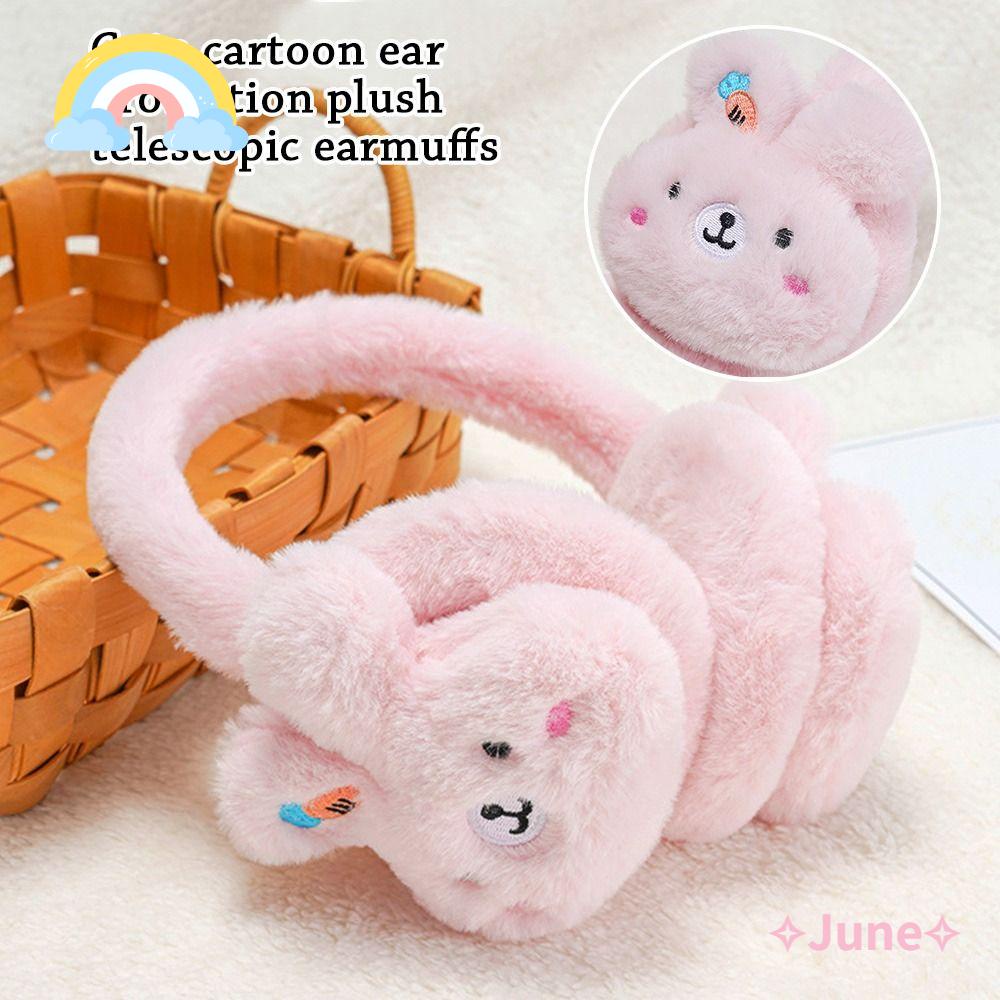 JUNE Bông Chụp Tai Giữ Ấm Mềm Mại Dành Cho Nam Và Nữ