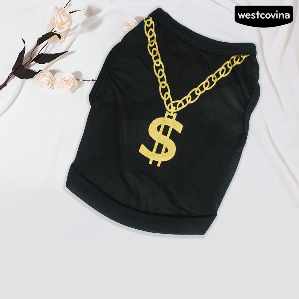 [COD]♞Áo Thun Không Tay Mềm Mại Thoải Mái Dành Cho Cún Cưng