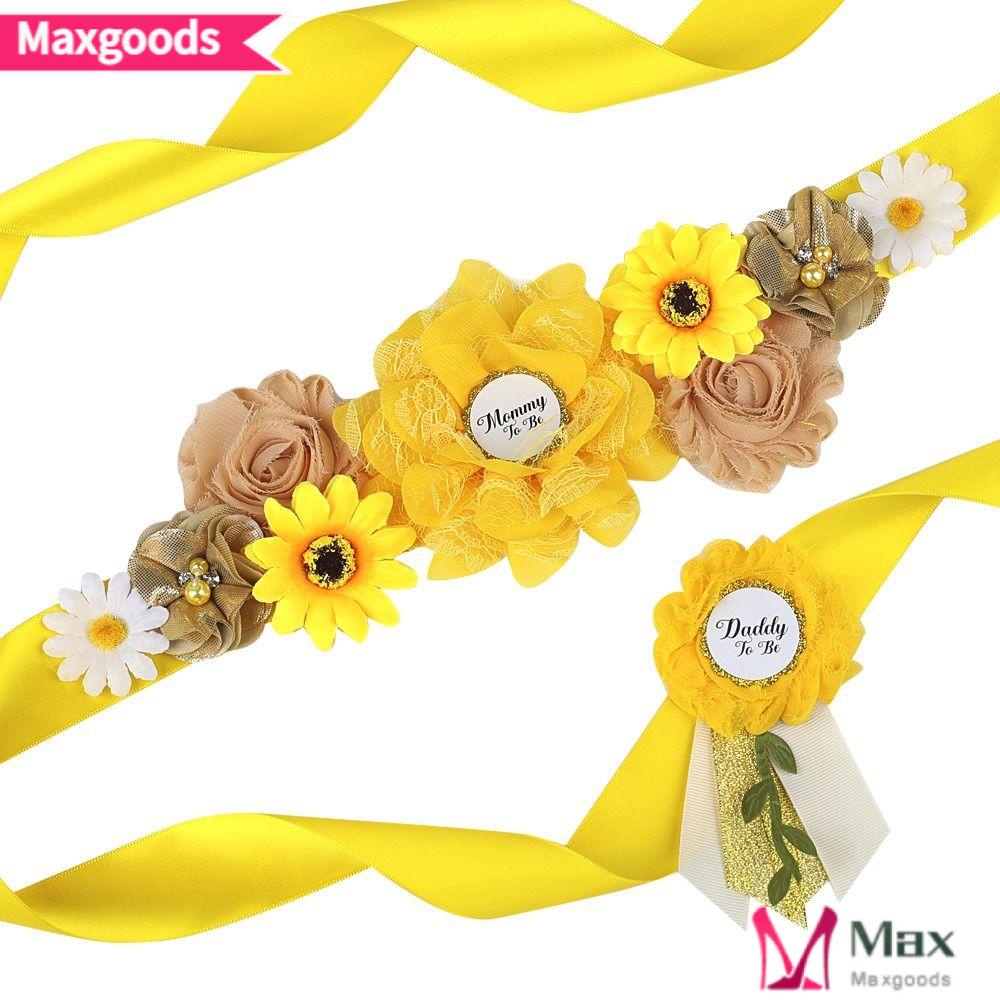 MAXG Thắt Lưng Co Giãn Phong Cách Vintage Cho Phụ Nữ Mang Thai