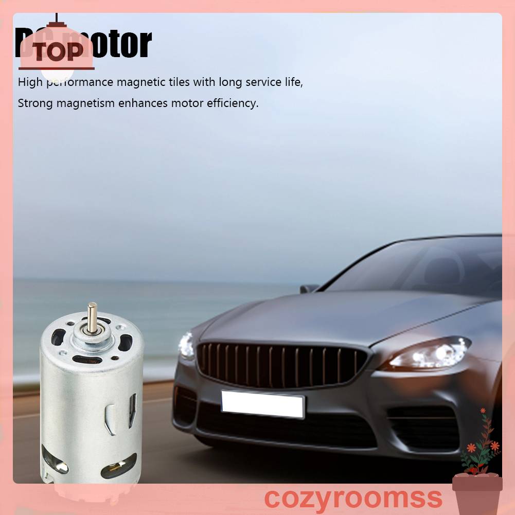 Động Cơ Chổi Than 12V DC 24000RPM Cho Máy Bơm Không Khí