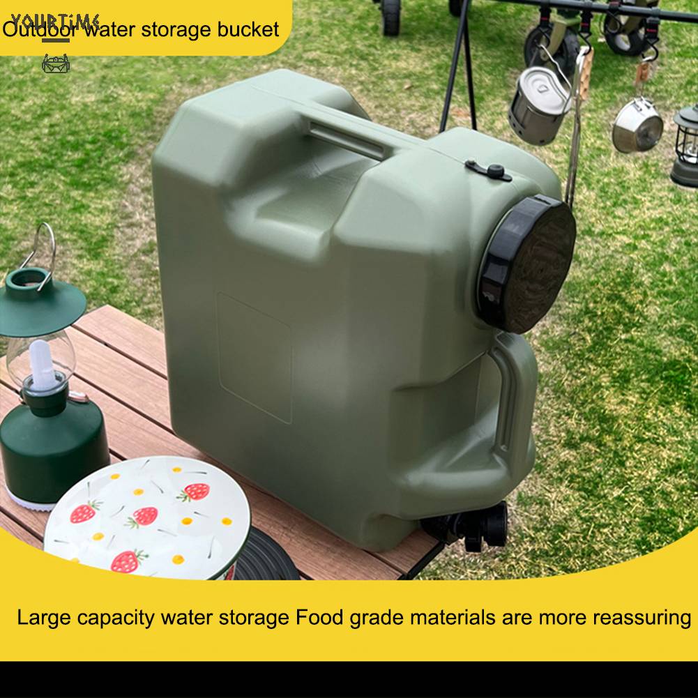 Xô Đựng Nước Dung Tích 18L Tiện Lợi Khi Đi Cắm Trại