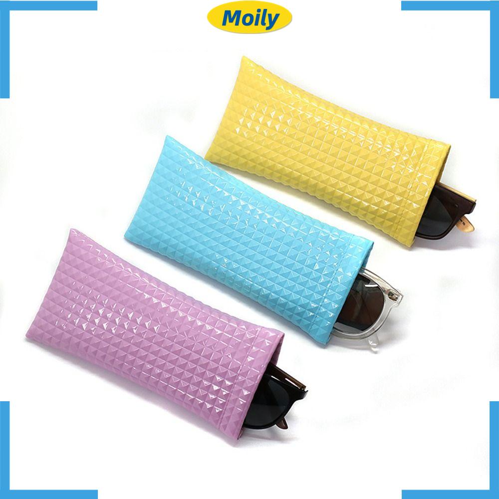 MOILYVN Túi Da Pu Đựng Mắt Kính Cầm Tay Tiện Dụng