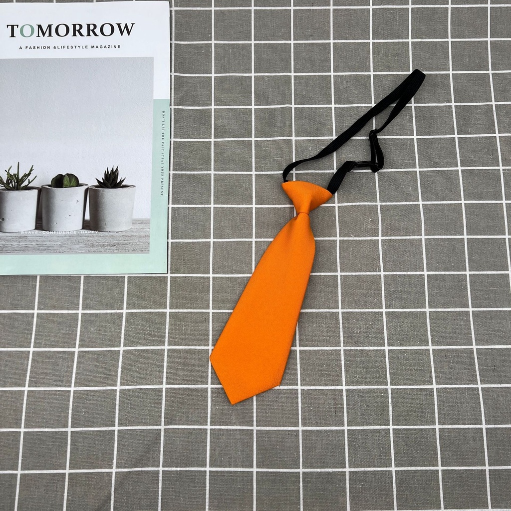 Cà Vạt Nhỏ Màu Trơn Xinh Xắn Cho Bé