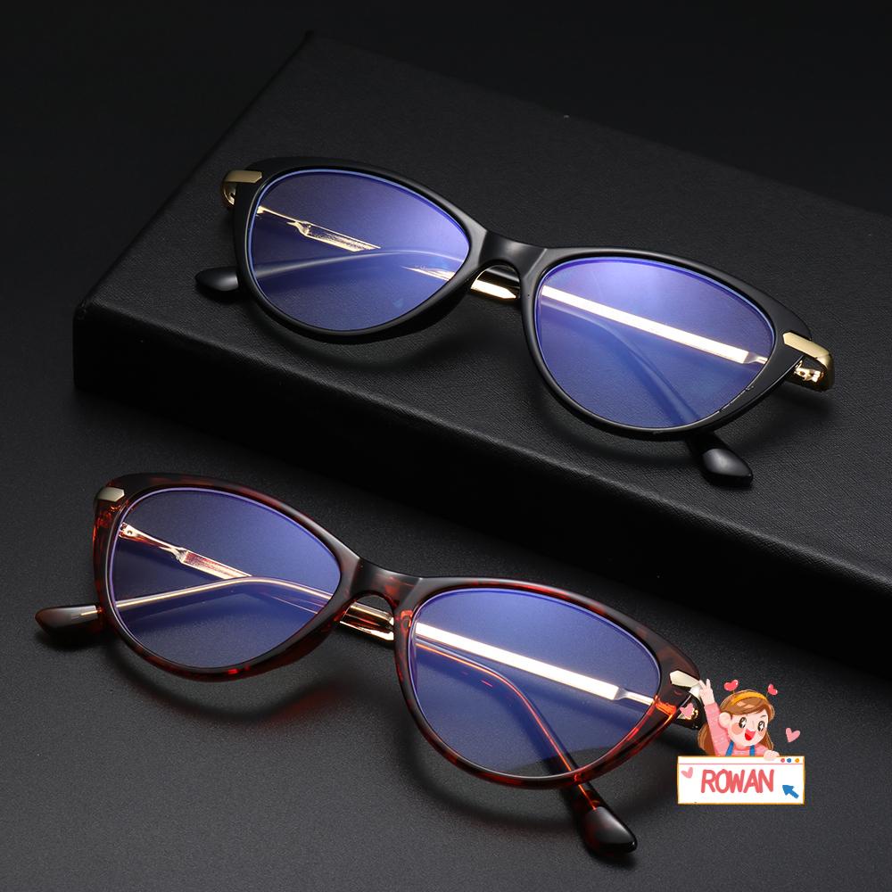 ROWANS Kính Mát Gọng Oval Chống Ánh Sáng Xanh Cho Cả Nam Và Nữ