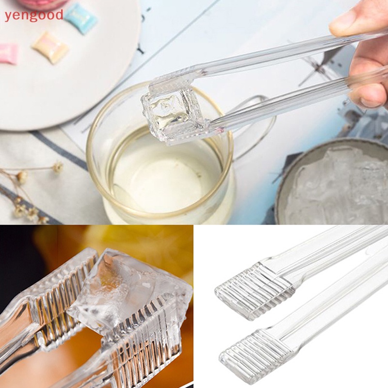 1 Kẹp Gắp Đá / Thức Ăn Bằng Nhựa Tiện Dụng Cho Nhà Bếp