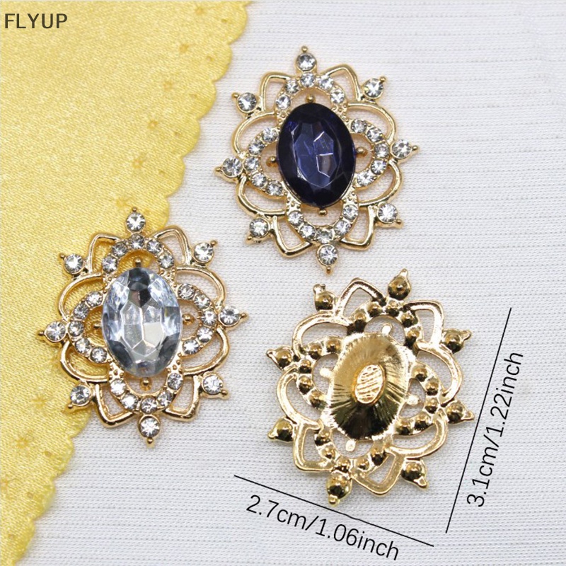 Đĩa Hợp Kim Hình oval 27 * 31mm Dùng Làm Phụ Kiện Trang Sức diy vn