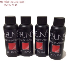 Kem oxy trợ nhuộm keune tinta developer 60ml-chính hãng