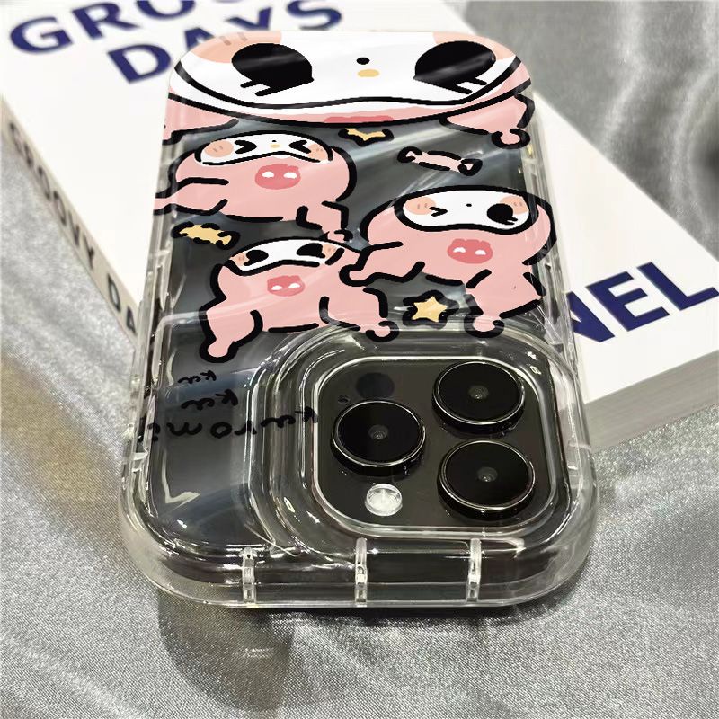 Ốp Điện Thoại Mềm Trong Suốt In Hình Kuromi Dễ Thương Cho Iphone 14Promax 1312 / 11 7 / 8plus xr / sins RGL8
