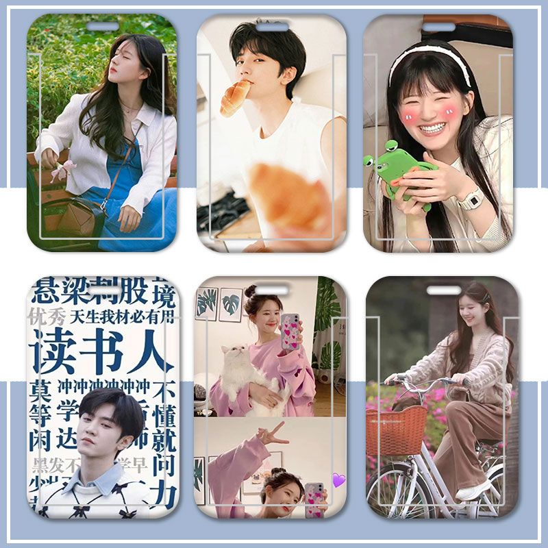 Vụng Trộm Không Thể Giấu   Trần Triết Viễn   Triệu Lộ Tư  Dây Đeo Thẻ Ngân Hàng / Thẻ ID Hình Băng Cát Xét Cho Học Sinh  Hidden Love     Zhao Lusi  Chen Zheyuan Đoàn Gia Hứa với Tang Trĩ