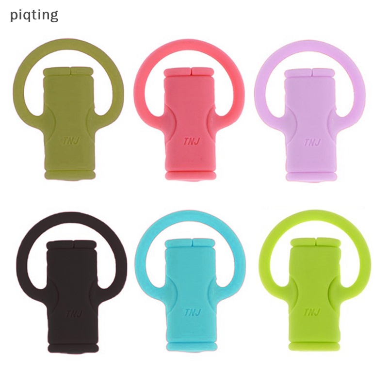 Piqt 1 Phụ Kiện Bảo Vệ Dây Cáp 2 Trong 1 Bằng Silicon Mềm Nhiều Màu Sắc