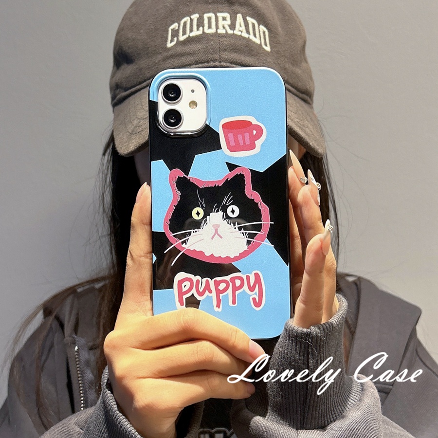 Compatible for IPhone 14 13 12 11 Pro Max X XR Xs Max 8 7 6 6s Plus SE 2020 Look At My Cat Soft Cover