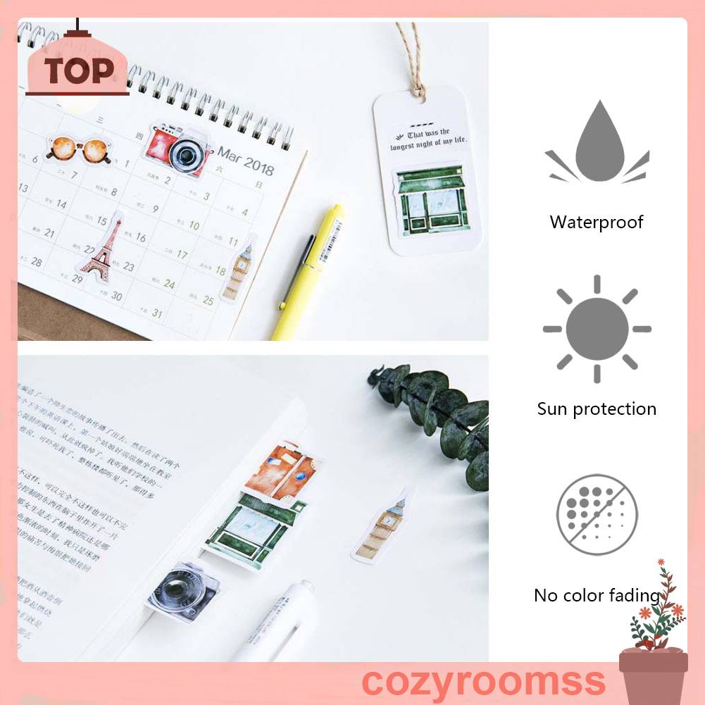 Hộp 46 Hình Dán One Person Trang Trí Sổ Tay DIY