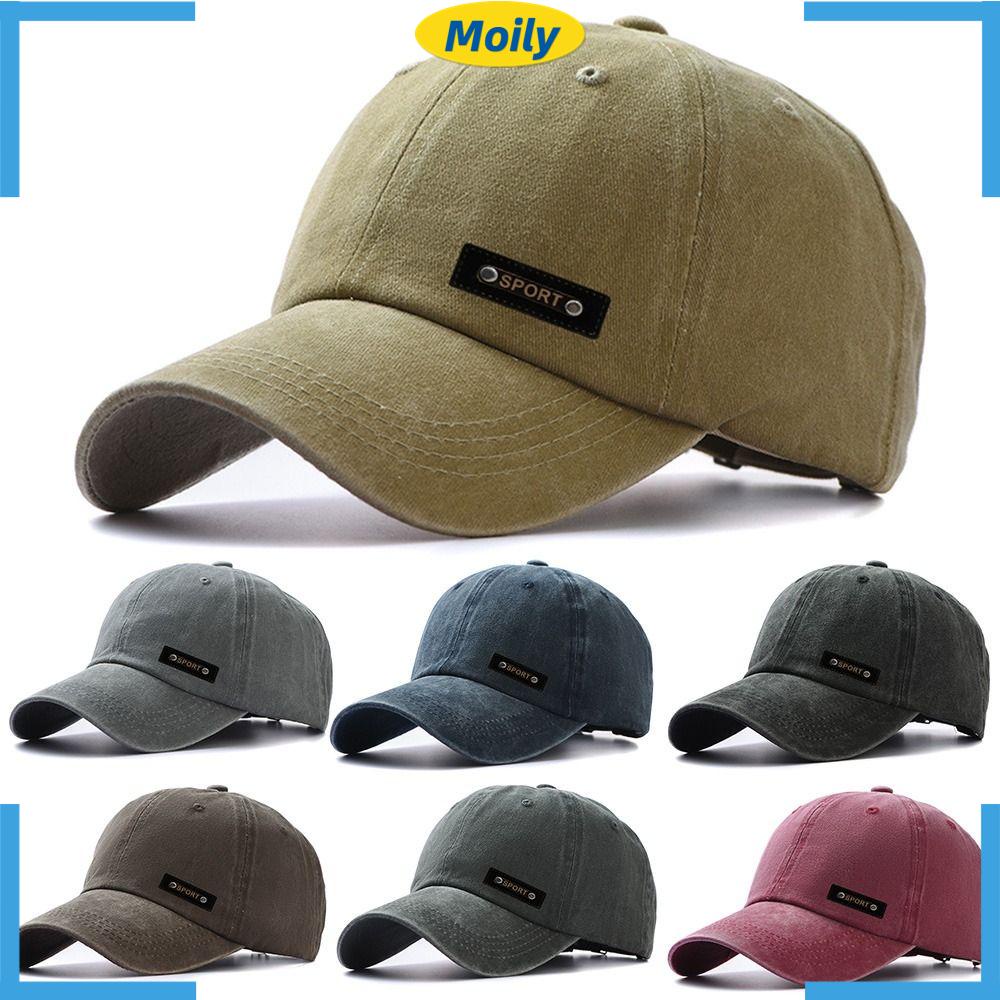 Mũ Lưỡi Trai DENIM Thêu Chữ Phong Cách Vintage Cho Nam Nữ