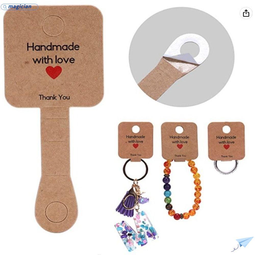 MAG Set 50 Thẻ Dán Túi Đựng Trang Sức Tiện Lợi