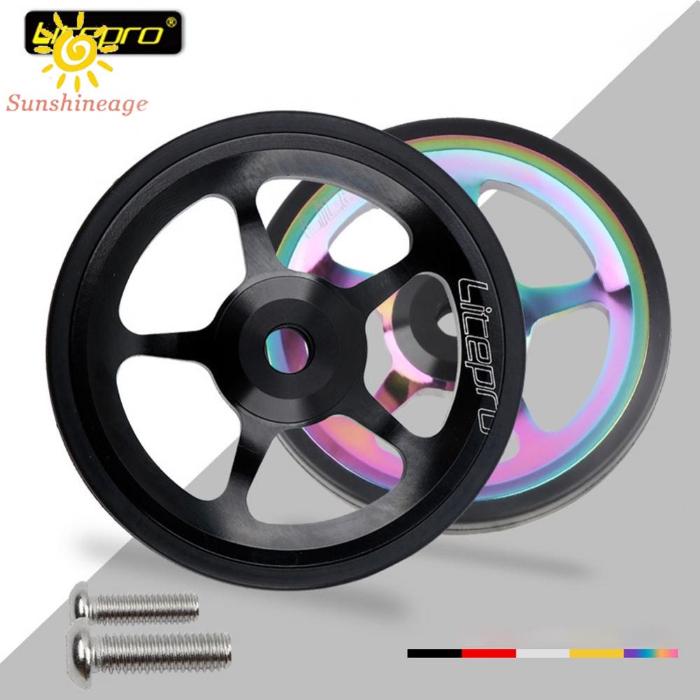 Bánh Xe Đạp Dễ Dàng Gấp Mở Cho BromptonAluminum / Easywheel