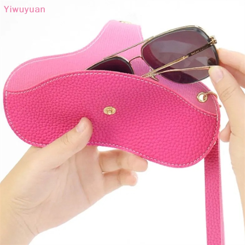 Túi Da PU Mềm Đựng Mắt Kính Chống Áp Lực Tiện Lợi Mới