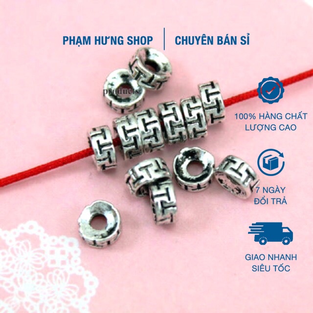 🔥 KHO SỈ 🔥 Charm chặn chữ vạn các cỡ - Hàng loại 1 cực đẹp PL108