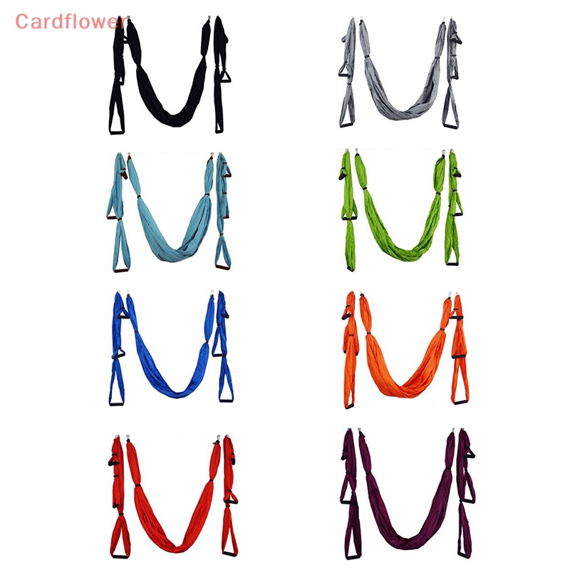 < Cardflower > Võng Tập Yoga Chống Trọng Lực Áo Thun Thiết Kế Mới Năng Động Thời Trang