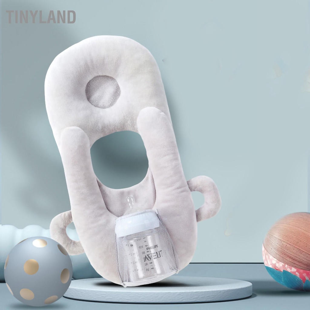 TinyLand Gối Cho Bé Sơ Sinh Cotton Thoáng Khí Đa Năng Có Thể Điều Chỉnh Giá Đỡ Bình Sữa Trẻ Mới Biết Đi cmman