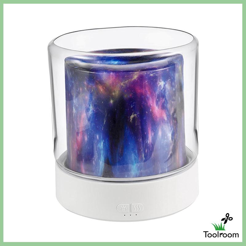 Máy Phun Sương Tạo Ẩm Hình Ngọn Lửa Nhiều Màu Có Hẹn Giờ