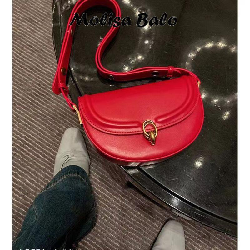 Molisa Túi yên ngựa Túi xách náchVintage cổ điển 2023 NEW L91T2SY