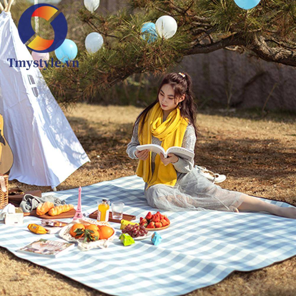 Thảm Da Cắm Trại Chống Thấm Nước Gấp Gọn Tiện Dụng