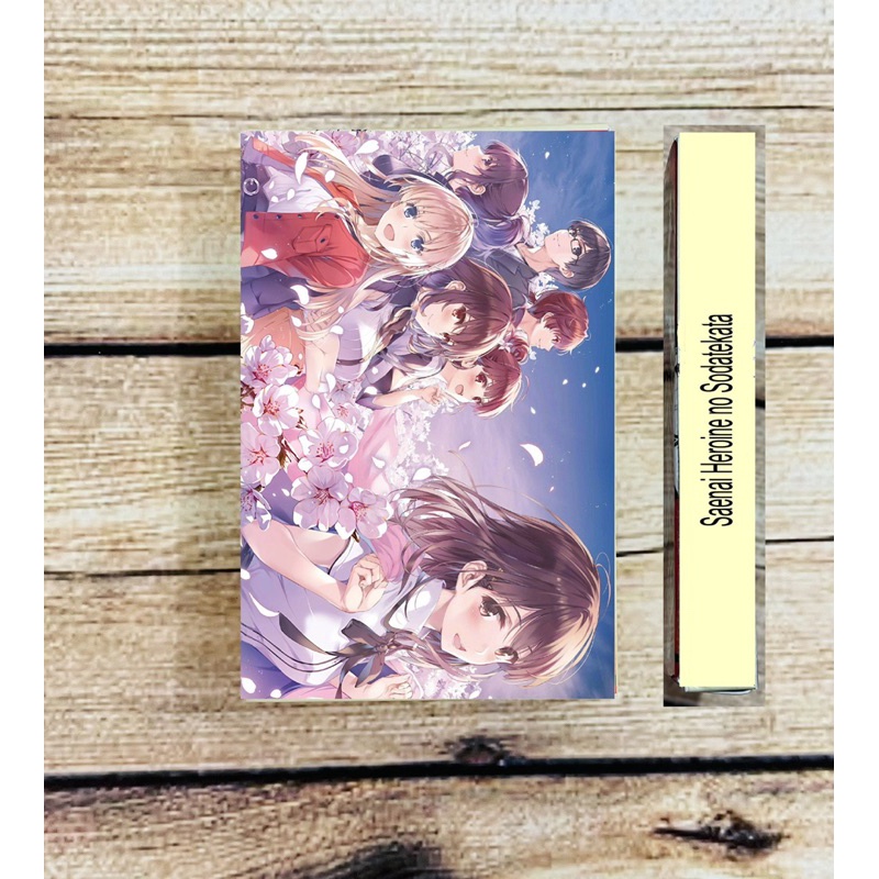 lomo Card Saenai Heroine no Sodatekata 30 ảnh khác nhau / hộp ảnh card Saenai Heroine no Sodatekata