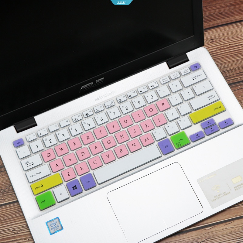 1 Miếng Bọc Bàn Phím Máy Tính ASUS 14 Inch Bằng Silicon Màu Trơn Chống Nước Chống Bụi S14 S410un S410uq S410U