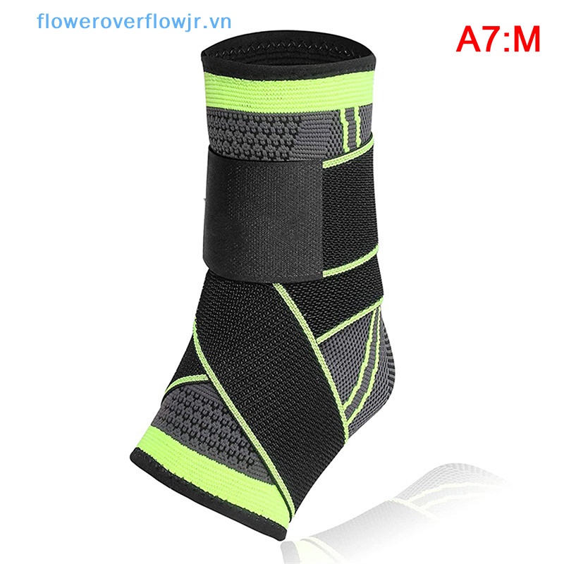 Fjr 1 Băng Đeo Mắt Cá Chân Thể Thao Bằng Nylon Dệt Kim Thoáng Khí Ngăn Bong Gân Có Thể Điều Chỉnh Bảo Vệ Mắt Cá Chân