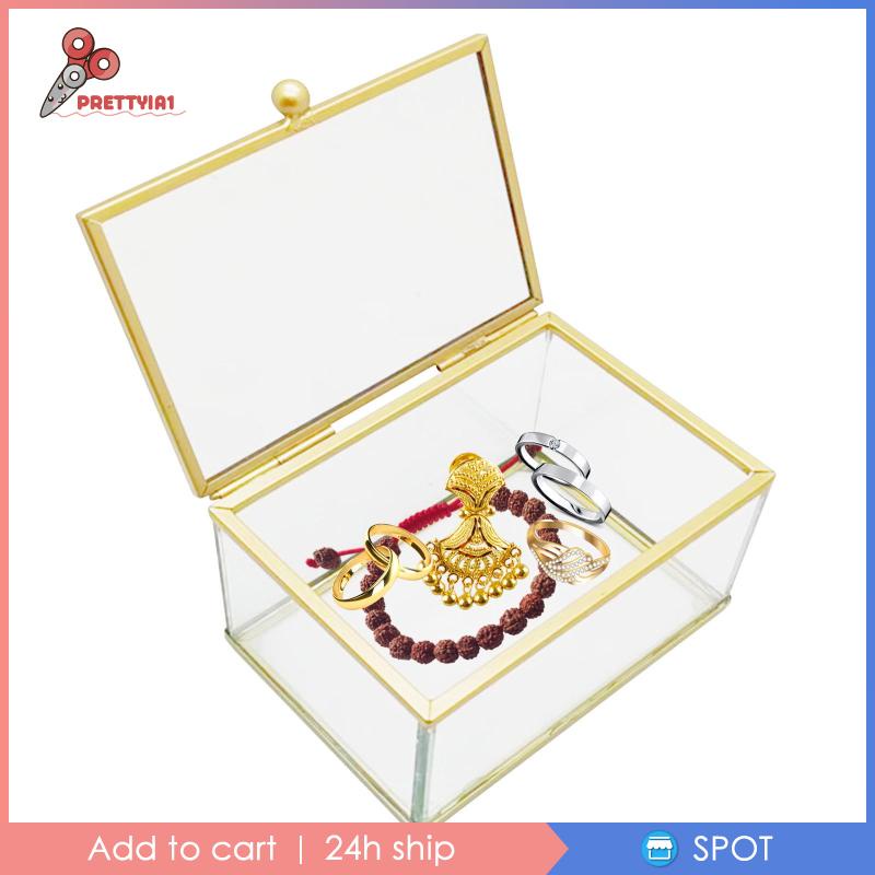 Hộp Kính Đựng Trang Sức Trưng Bày Tiệc Cưới Sáng Tạo