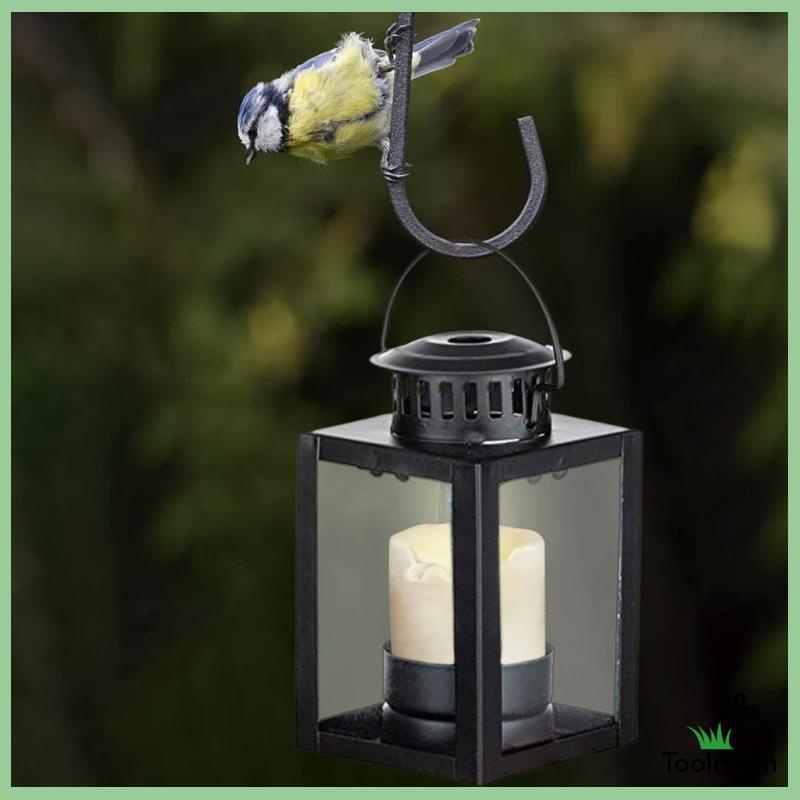 Giá Đỡ Nến Hình Lồng Đèn Trang Trí Sân Vườn Phong Cách Retro