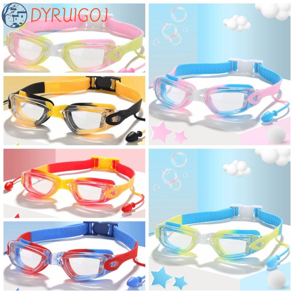 DYRUIDOJ Kính Bơi Silicone Bản Rộng Tùy Chỉnh Tiện Dụng Cho Các Môn Thể Thao Dưới Nước