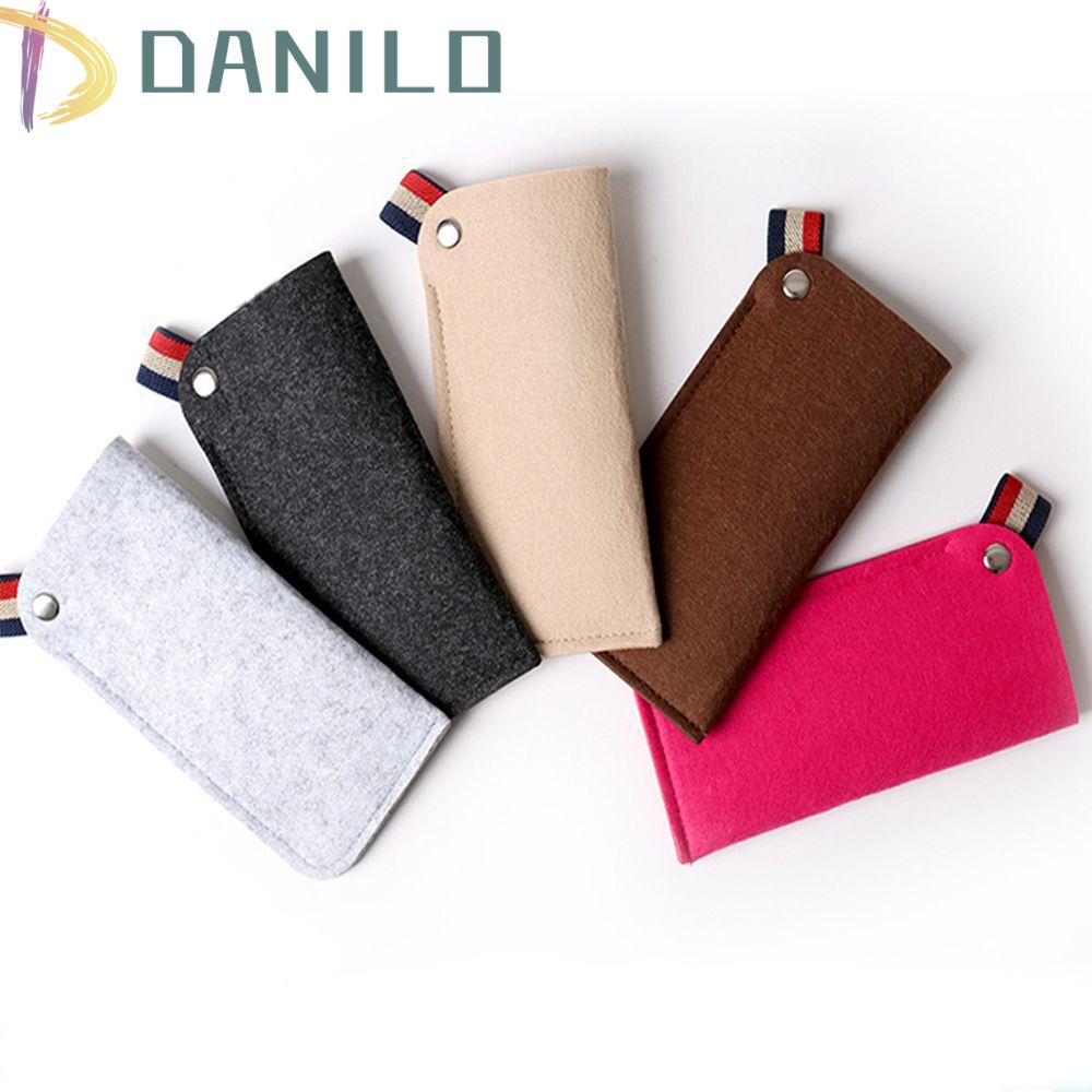 DANILO Túi Đựng Mắt Kính Bằng Vải Nỉ Mềm Mại Tiện Dụng