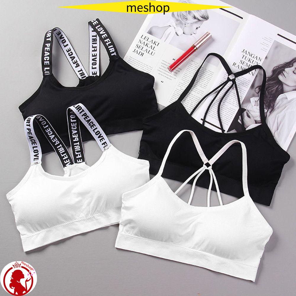 ME Bra Thể Thao Kèm Mút Nâng Ngực Thiết Kế Năng Động Cho Phái Nữ