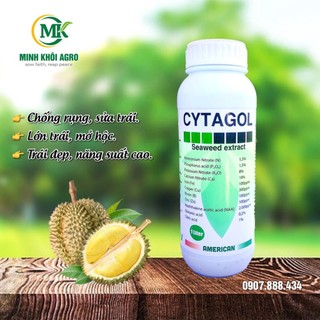 Phân bón lá cytagol - chai 500ml | trái đẹp, lớn trái