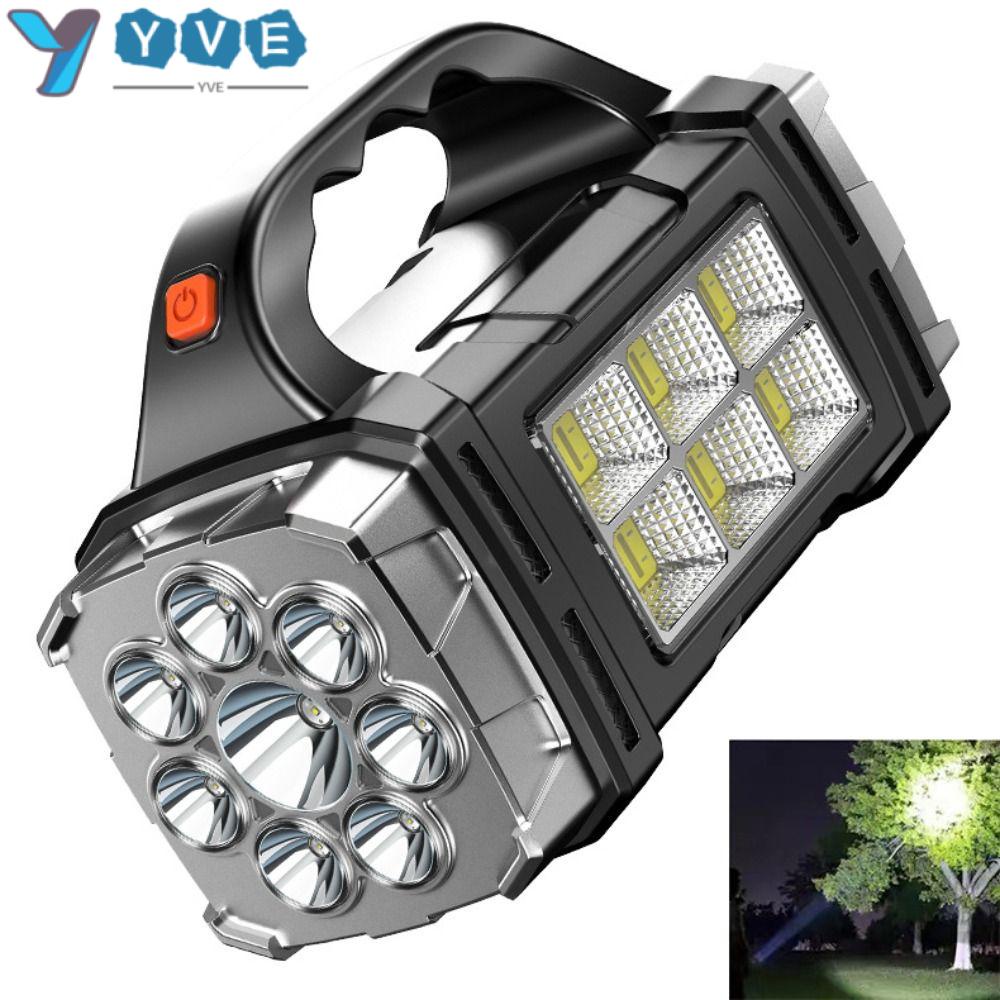 YVE Đèn Pin LED COB Khẩn Cấp Đa Năng Cho Hoạt Động Ngoài Trời