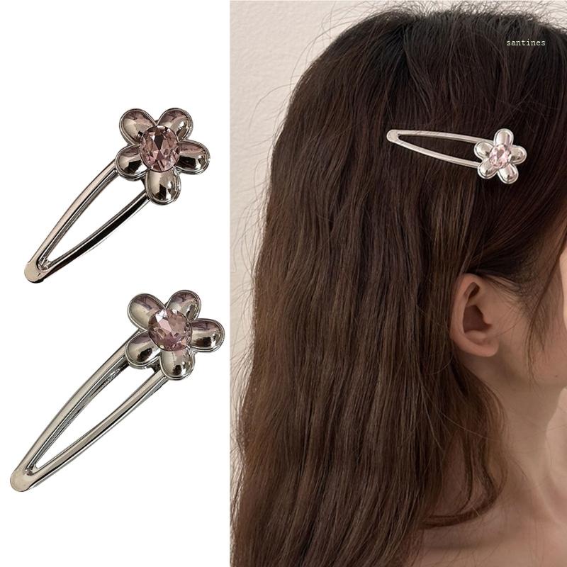 Kẹp Tóc Hoa Chất Liệu Hợp Kim