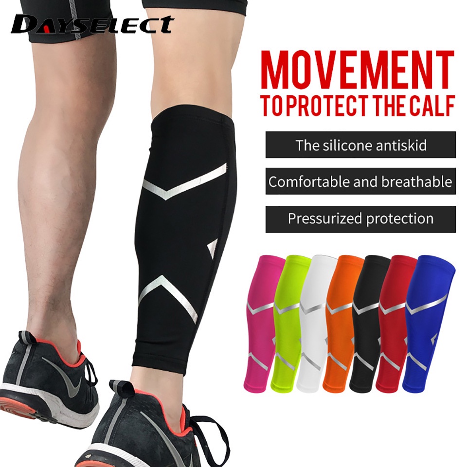 Vớ ống chân DAYSELECT nén tĩnh mạch hỗ trợ giảm đau khớp cho nam và nữ đạp xe/ chơi bóng chuyền