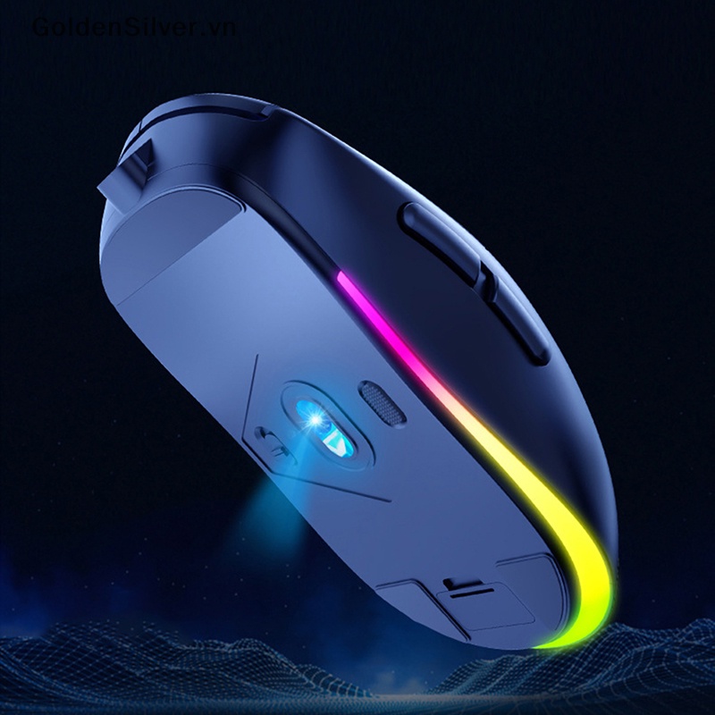 Chuột không dây Bluetooth 2.4G Màu Vàng Đồng G301