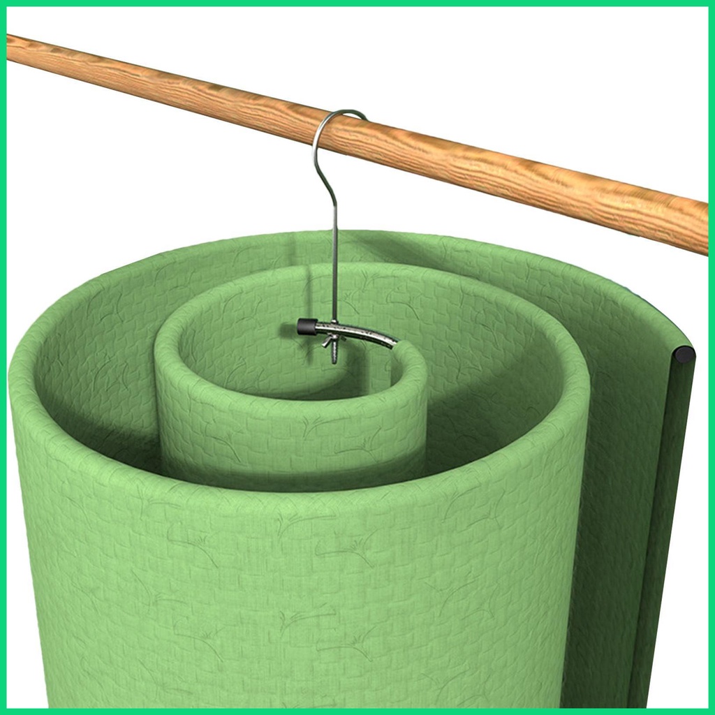 Móc Phơi Quần Áo Bằng Thép Không Gỉ Hình Xoắn Ốc Đa Năng Cho jiwvn