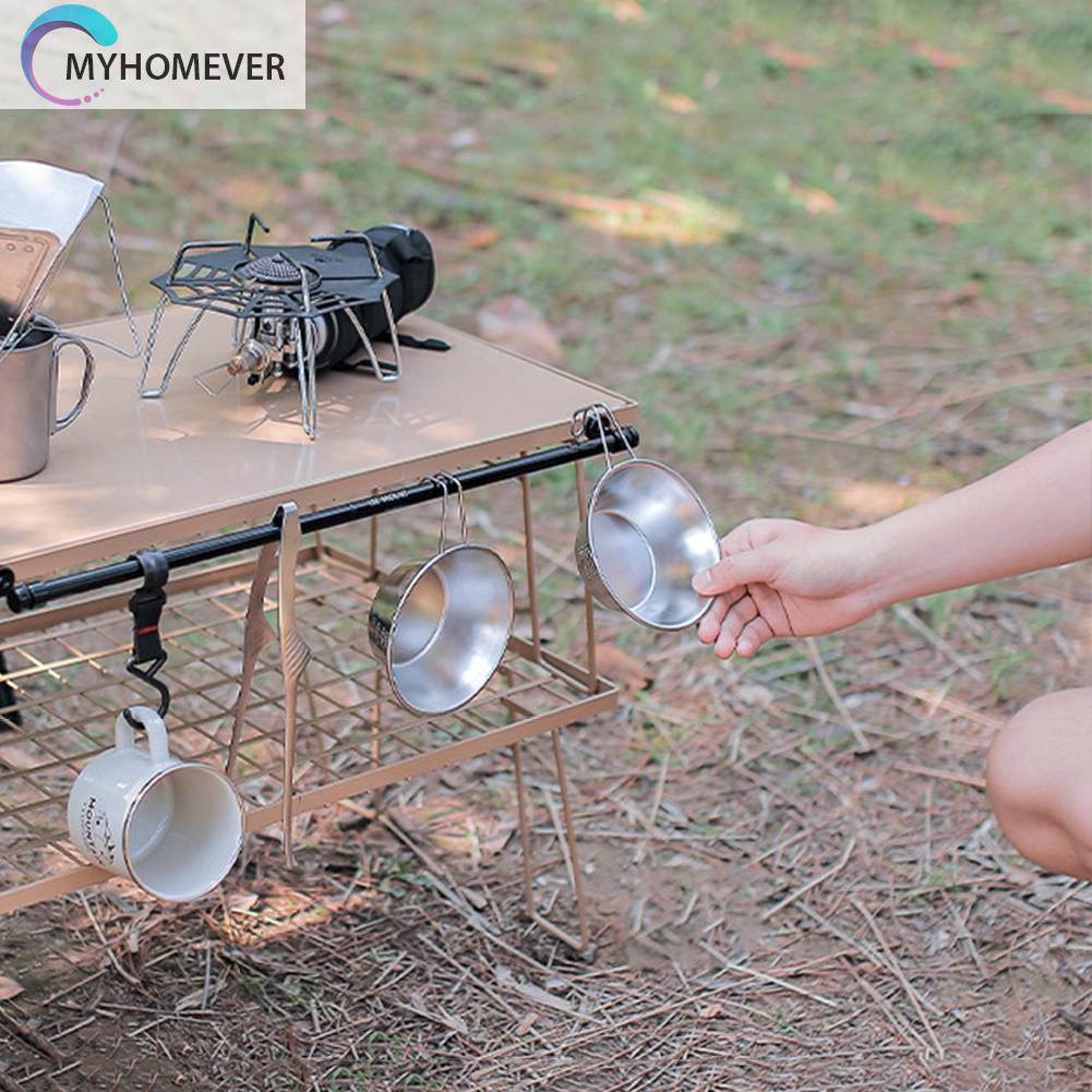 Bộ Dụng Cụ Bàn Ăn Bằng Hợp Kim Nhôm Từ Tính Có Thể Tháo Rời Cho Cắm Trại