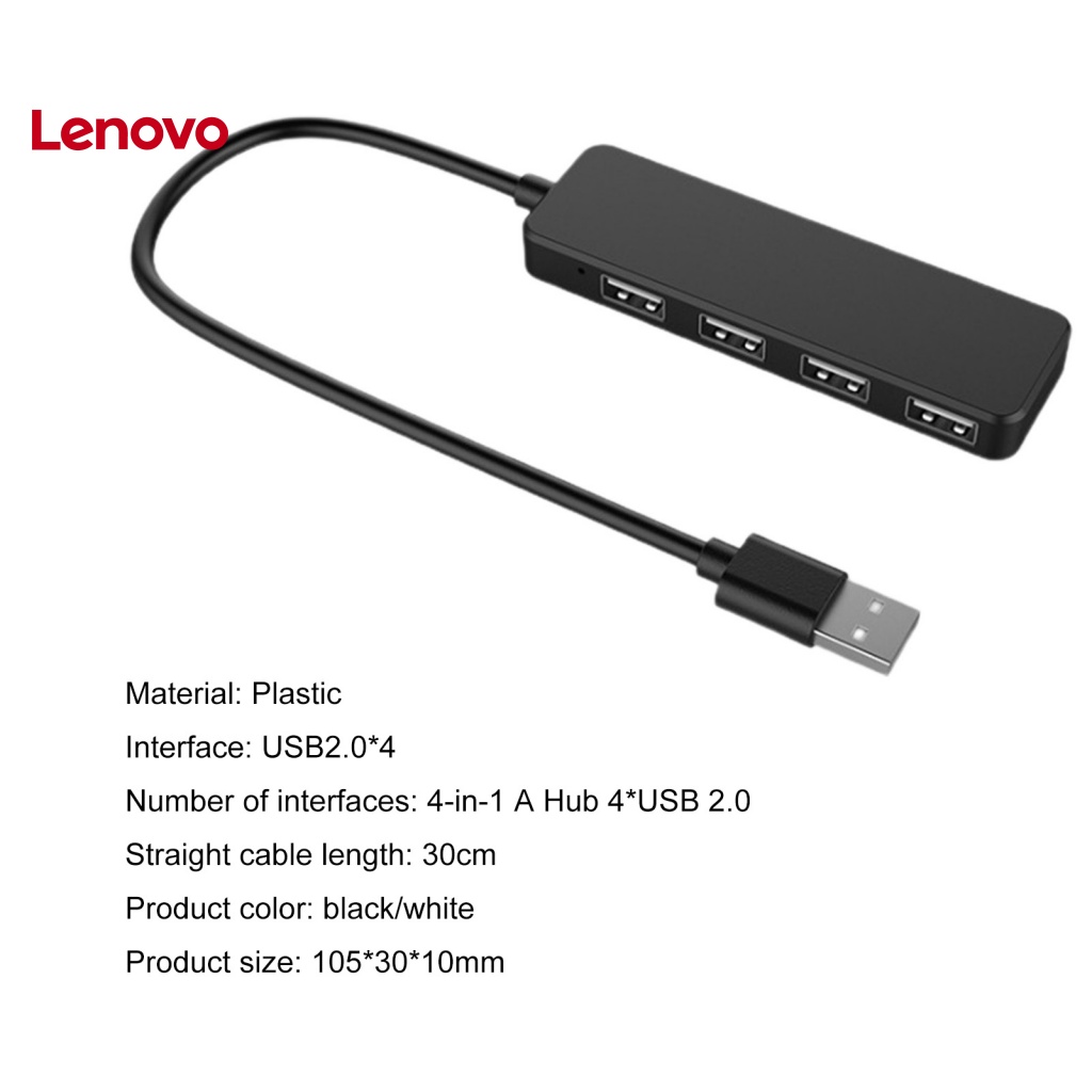 Bộ Chia Cổng USB 2.0 4 Trong 1 Đa Năng Cho Laptop