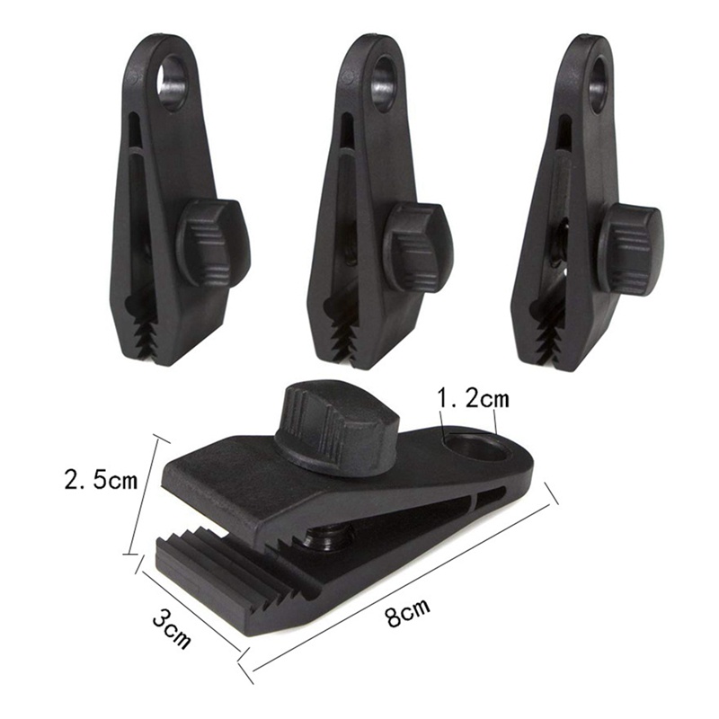 Set 24 Kẹp Cố Định Lều Trại Kèm Vỏ Bọc Tiện Dụng